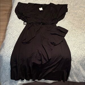 Banana Republic Black Midi Dress
